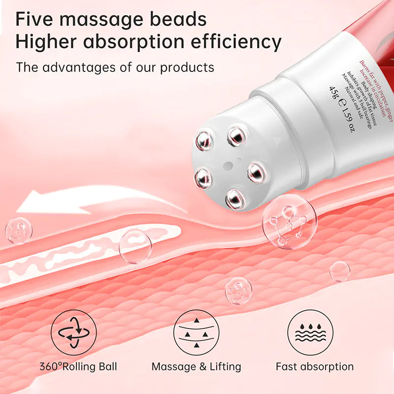 AUQUEST Body Sculpting Cream with Hydrating Roller